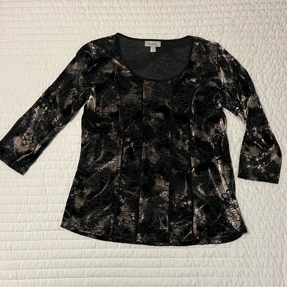 Dressbarn Blouse Size Large - Picture 2 of 4